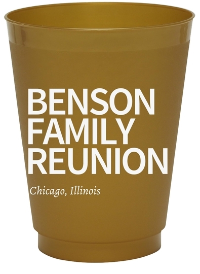 Create Your Own Headline Colored Shatterproof Cups